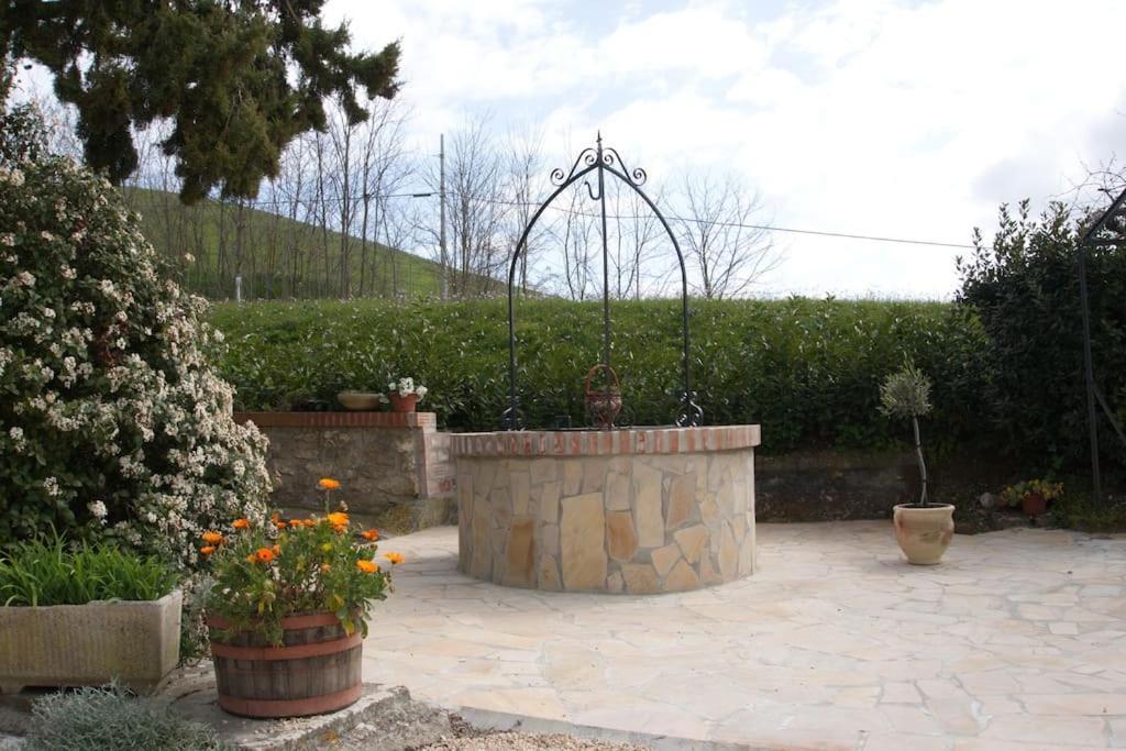 Casa Vacanze Podere San Giusto Вольтерра Екстер'єр фото