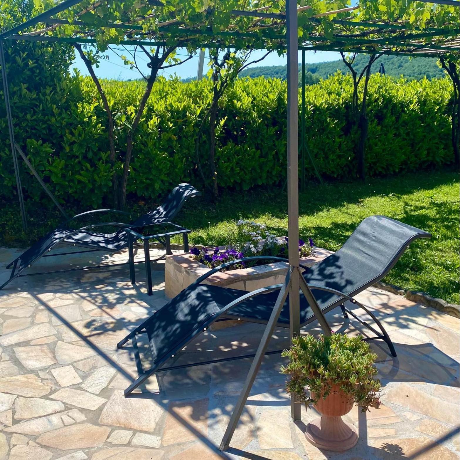 Casa Vacanze Podere San Giusto Вольтерра Екстер'єр фото