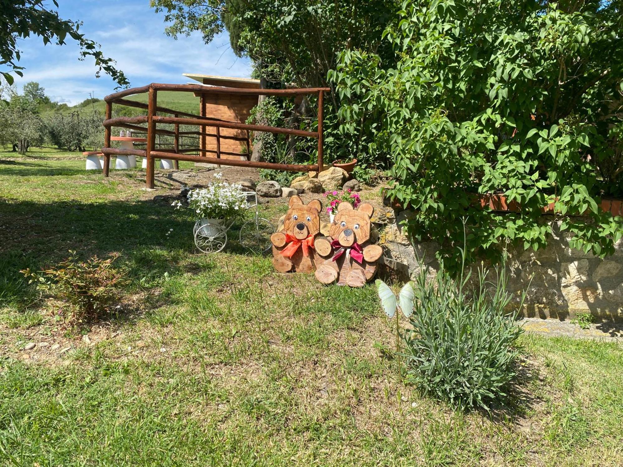 Casa Vacanze Podere San Giusto Вольтерра Екстер'єр фото